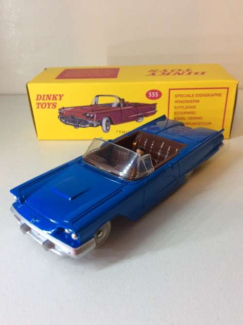 DINKY TOYS - ATLAS EDITION - FORD THUNDERBIRD -  BRILLIANT -