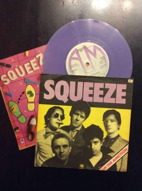 ULTRA RARE - PURPLE LP - SQUEEZE 7 SINGLE & SECOND 7 SINGLE LP - AMAZING FIND -