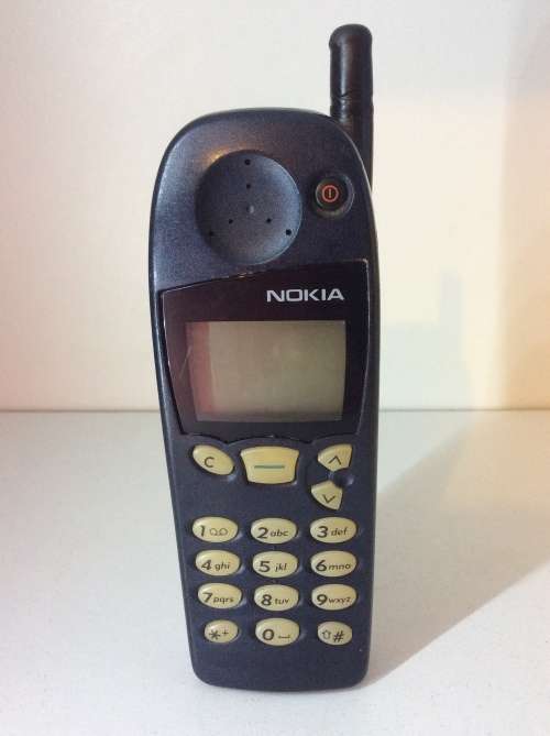 BLAST FROM YOU CELLPHONE PAST!!! - BLUE NOKIA 5110 - GREAT FIND - NOT TESTED, LISTED AS COLLECTABLE-