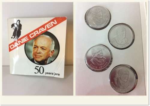 1983 SA MINT - FULL SET DANIE CRAVEN 50 Years MEDALLIONS - BRILLIANT -