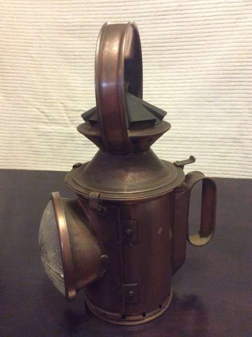 SAR/SAS  RAILWAY LANTERN  -  COPPER LANTERN  -  DO NOT MISS OUT -
