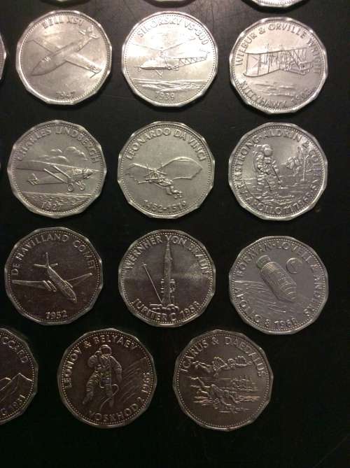 COLLECTION 1960s SHELL TOKENS  - RARE FIND - ALL ONE BID -