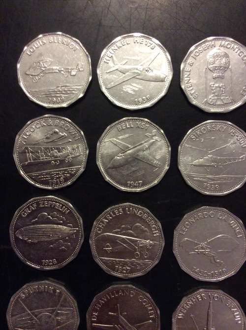COLLECTION 1960s SHELL TOKENS  - RARE FIND - ALL ONE BID -