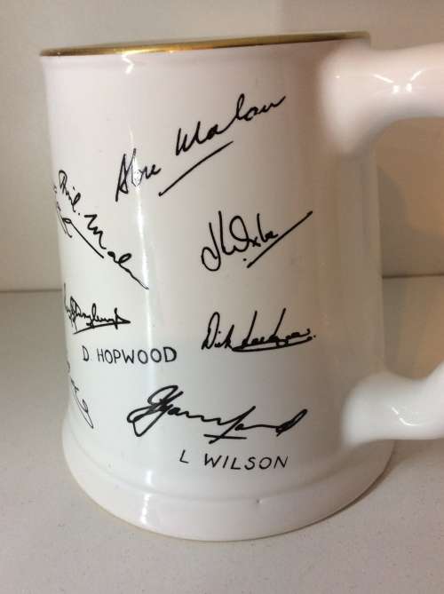 1960 SA vs NEW ZEALAND DROSTDY GRAHAMSTOWN MUG - GREAT CONDITION - AMAZING -