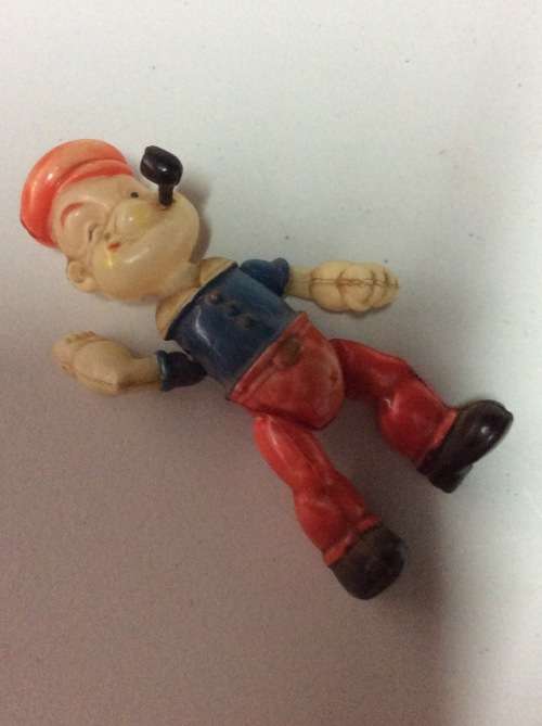 1950s POPEYE CELLULOID DOLL - GREAT FIND -