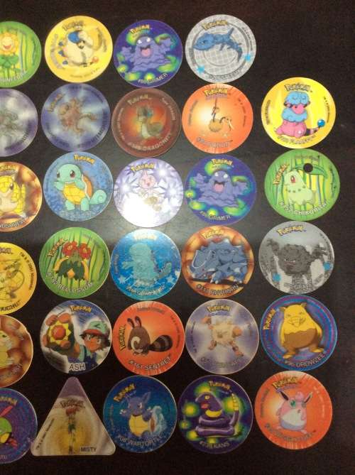 1995 to 2001 POKÉMON TAZOS LOT - 41 & ALL FOR ONE BID -