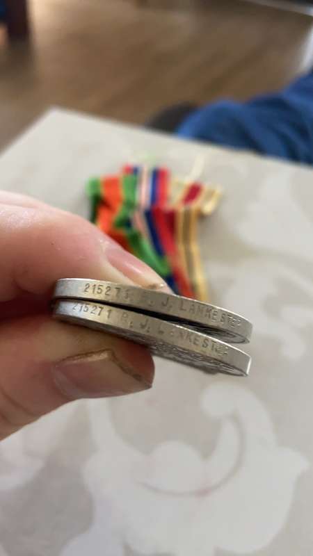 WW II MEDAL GROUP - ISSUED TO SAME SOLDIER