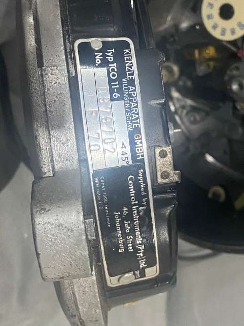VERY COOL OLD GERMAN SPEEDOMETER  CONVERTED INTO A LIGHT