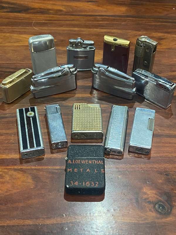 COLLECTION OFF OLD LIGHTERS - ALL FOR ONE BID -