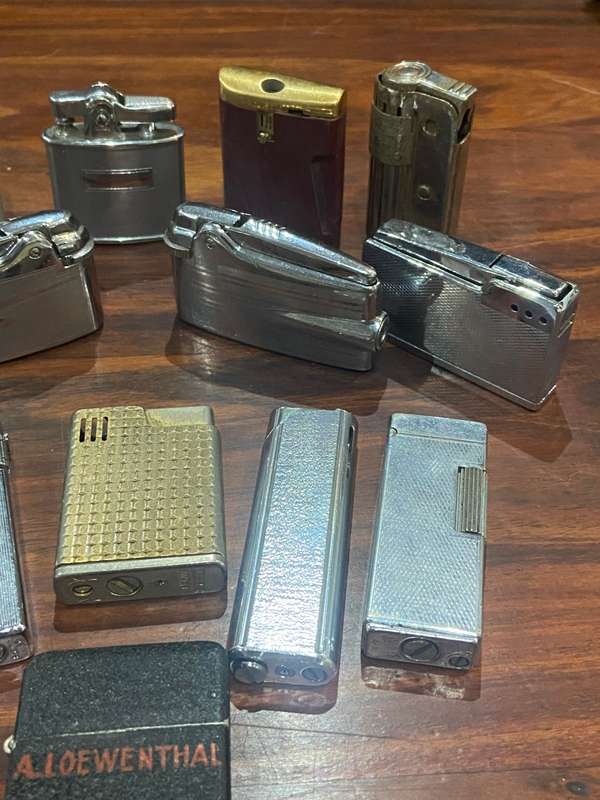 COLLECTION OFF OLD LIGHTERS - ALL FOR ONE BID -