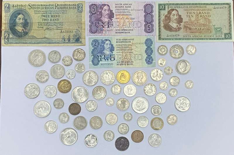 JOBLOT OLD COINS & NOTES - ALL ONE BID -