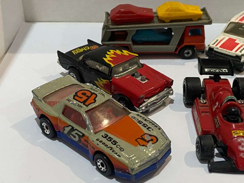 JOBLOT OF MATCHBOX CARS FROM THE 1980s & ONE CORGI AMBULANCE - ALL ONE BID -