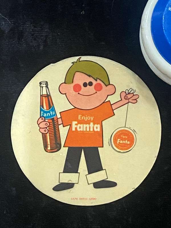 RUSSELL YO YO COMBO - RARE BLUE FANTA & VINTAGE STICKERS