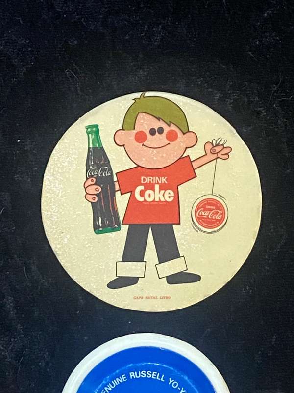 RUSSELL YO YO COMBO - RARE BLUE FANTA & VINTAGE STICKERS