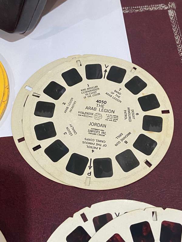 VINTAGE VIEW MASTER USA WITH LARGE LOT GREAT REELS SEE PICTURES