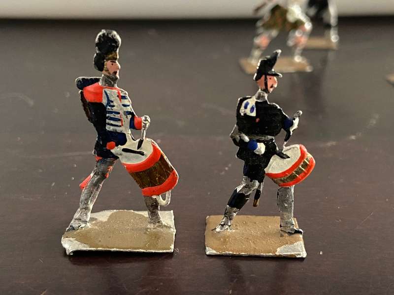 VERY OLD LEAD SOLDIER LOT Flatties