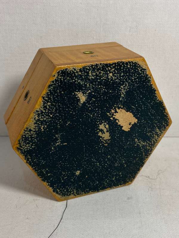 CIRCA 1950s SEWING THREAD HOLDER - CLEGHORN & HARRIS - Graaff Reinet -