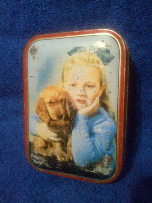 Delightfull Edward Sharp Vintage Tin: Girl & Dog