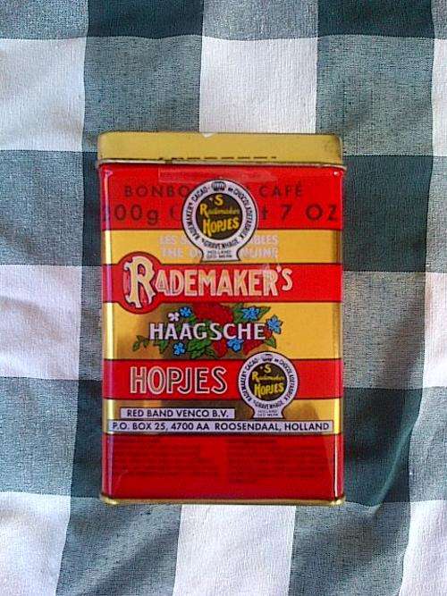 Vintage Rademaker's Haagsche Hopjes Tin, Great find!