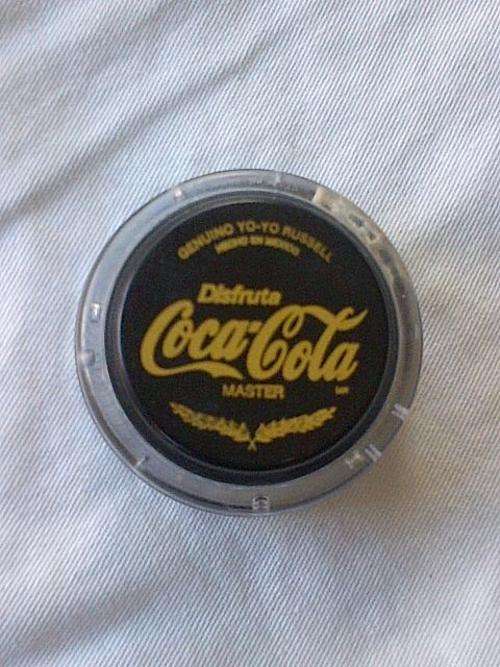 GENUINE RUSSELL MASTER YO YO : Black Coca Cola