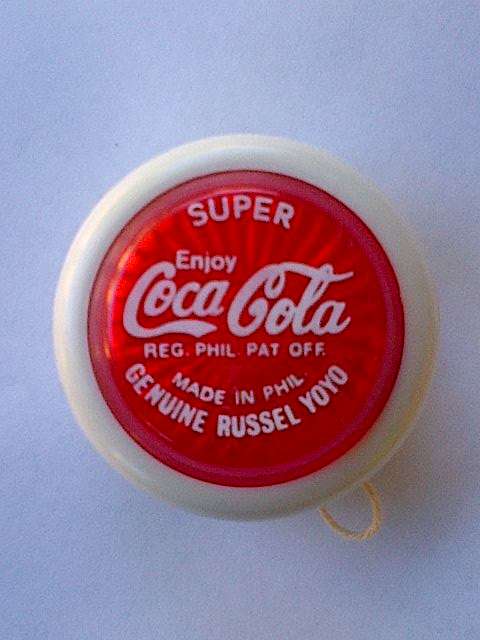 Coca Cola Branded Yo Yo : Red Coke Yo Yo !