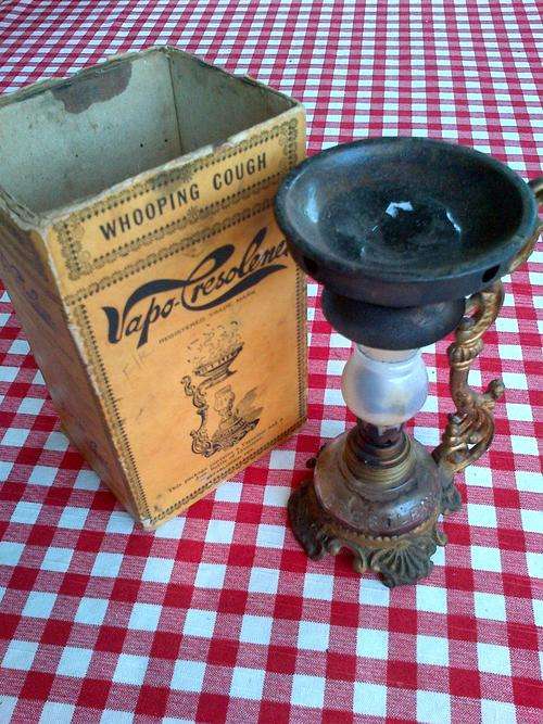 VAPO CRESOLENE VINTAGE BURNER - GREAT FIND -