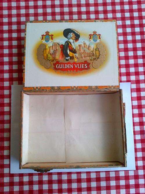 CIGAR BOX - GULDEN VLIES - HOLLAND -