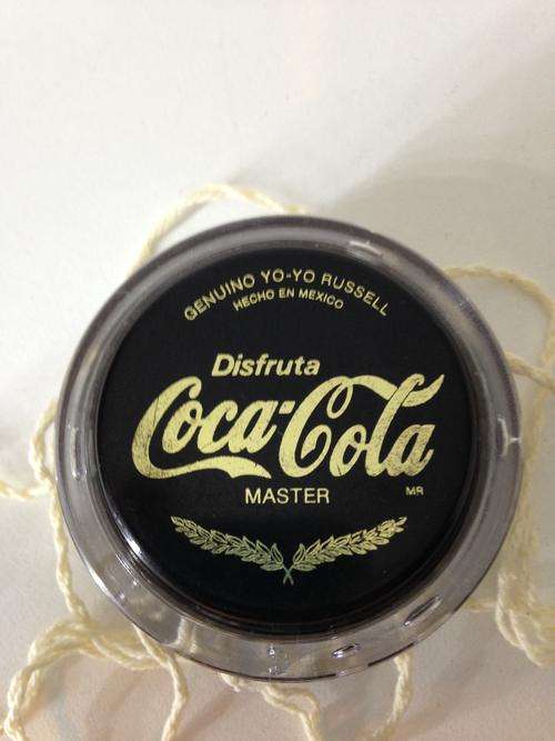 RUSSELL GENUINE YO YO - MASTER BLACK COCA COLA - GREAT FIND -