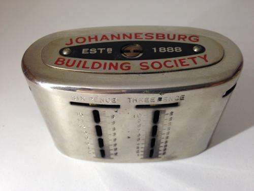 JOHANNESBURG BUILDING SOCIETY SAVINGS BANK - RARE AND VERY OLD - DO NOT MISS OUT -