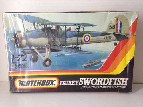 VINTAGE MATCHBOX MODEL - FAIREY SWORDFISH - STILL SEALED -
