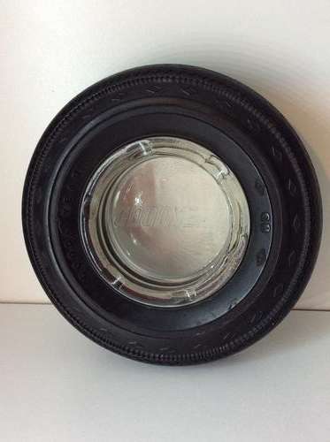 GOOD YEAR G8 ASHTRAY - WITH INNER GLASS IN GREAT CONDITION -