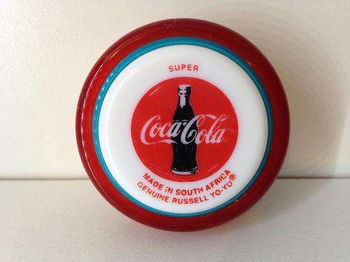 RUSSELL - SOUTH AFRICAN MADE - COCA COLA  SUPER YO YO -  GREAT FIND -