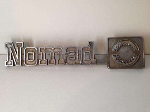NOMAD CHEVROLET SIDE BADGE - LATE 70's CHEVY VAN BADGE - GREAT AND RARE ITEM -