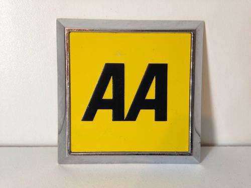 AA BRITISH CAR BADGE - GRILL BADGE - DO NOT MISS OUT ON THIS ONE -
