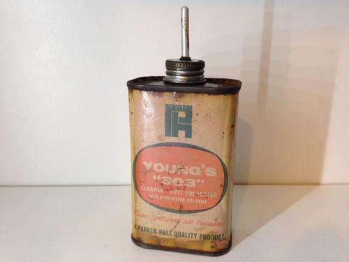 YOUNGS 303 OIL CAN - GUN CLEANING OIL CAN - MADE IN ENGLAND  - INCREDIBLE -