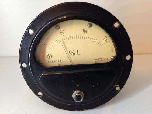 GREAT OLD VOLTAGE METER -  GREAT PIECE -