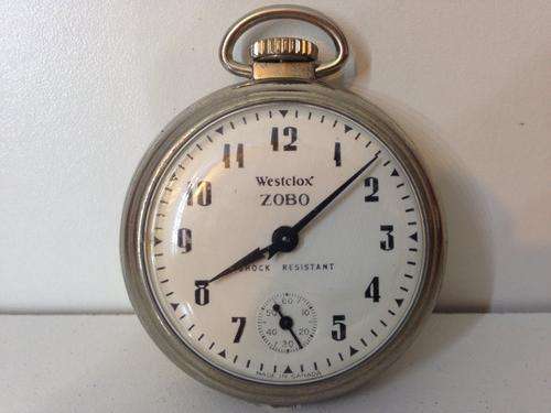 WESTCLOX POCKET WATCH - SCOTTY -  WORKING -