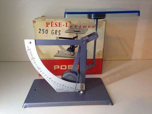 FRENCH OLD LETTER SCALE - 250grams - GREAT FIND -