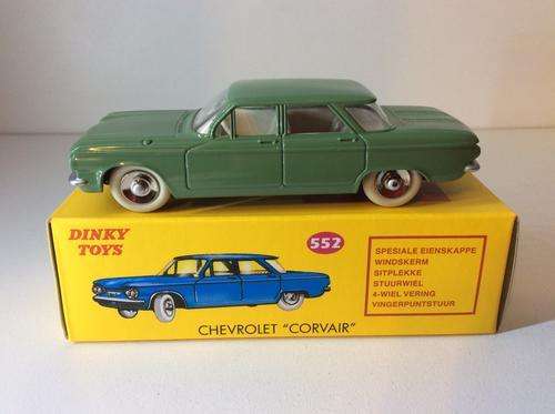 DINKY TOYS - ATLAS EDITION - CHEVROLET CORVAIR SOUTH AFRICAN - MODEL MINT - BRILLIANT -