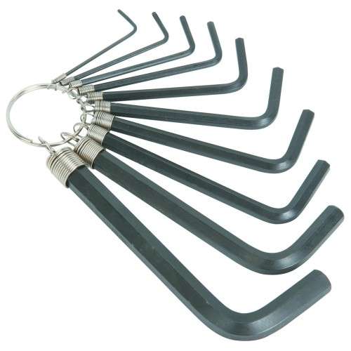 10 pce Hex Key Set