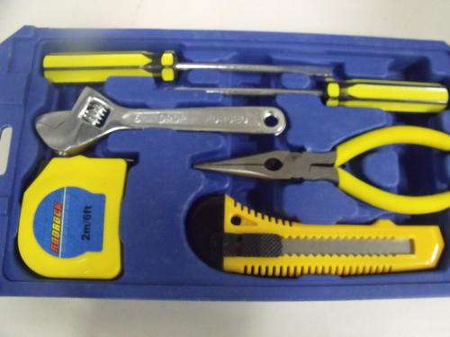6 Piece Basic Home Tool set