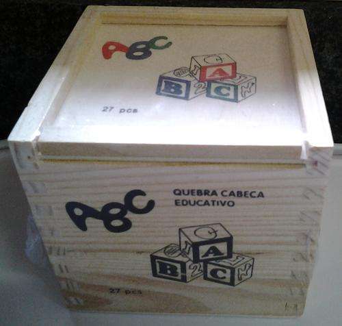 Wooden ABC blocks