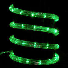 10m Rope lights (green)