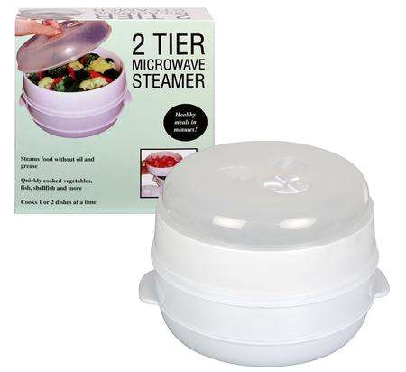 Microwave Steamer 2 tier