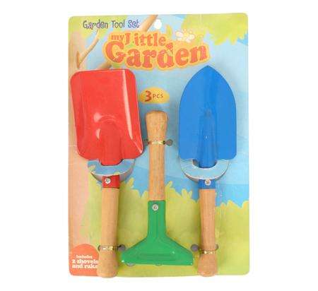 Kids Garden Tool Set 3pce (200mm)