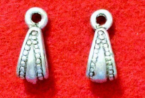 15 x nickel pendant hooks