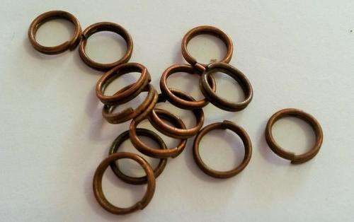 +-50g 8mm copper split rings