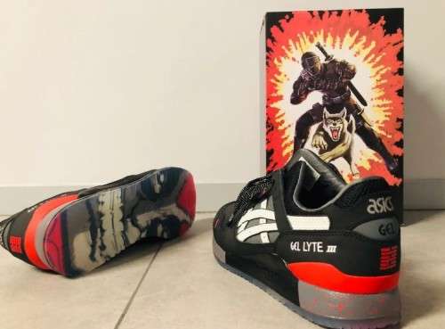 G.I Joe Snake Eyes Gel Lite III