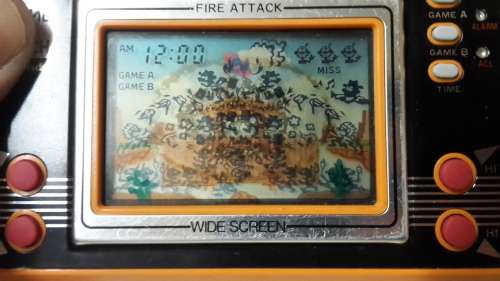 Nintendo Game and watch Fire attack