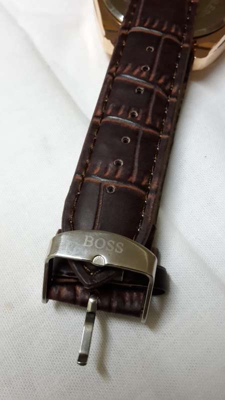 Oversize Boss Quartz Wristwatch